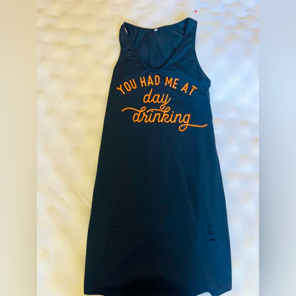 size  small long tank/dress